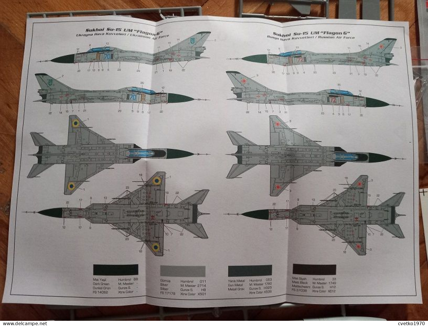 Sukhoi Su-15 UM Flagon-G, 1/72, PM Model