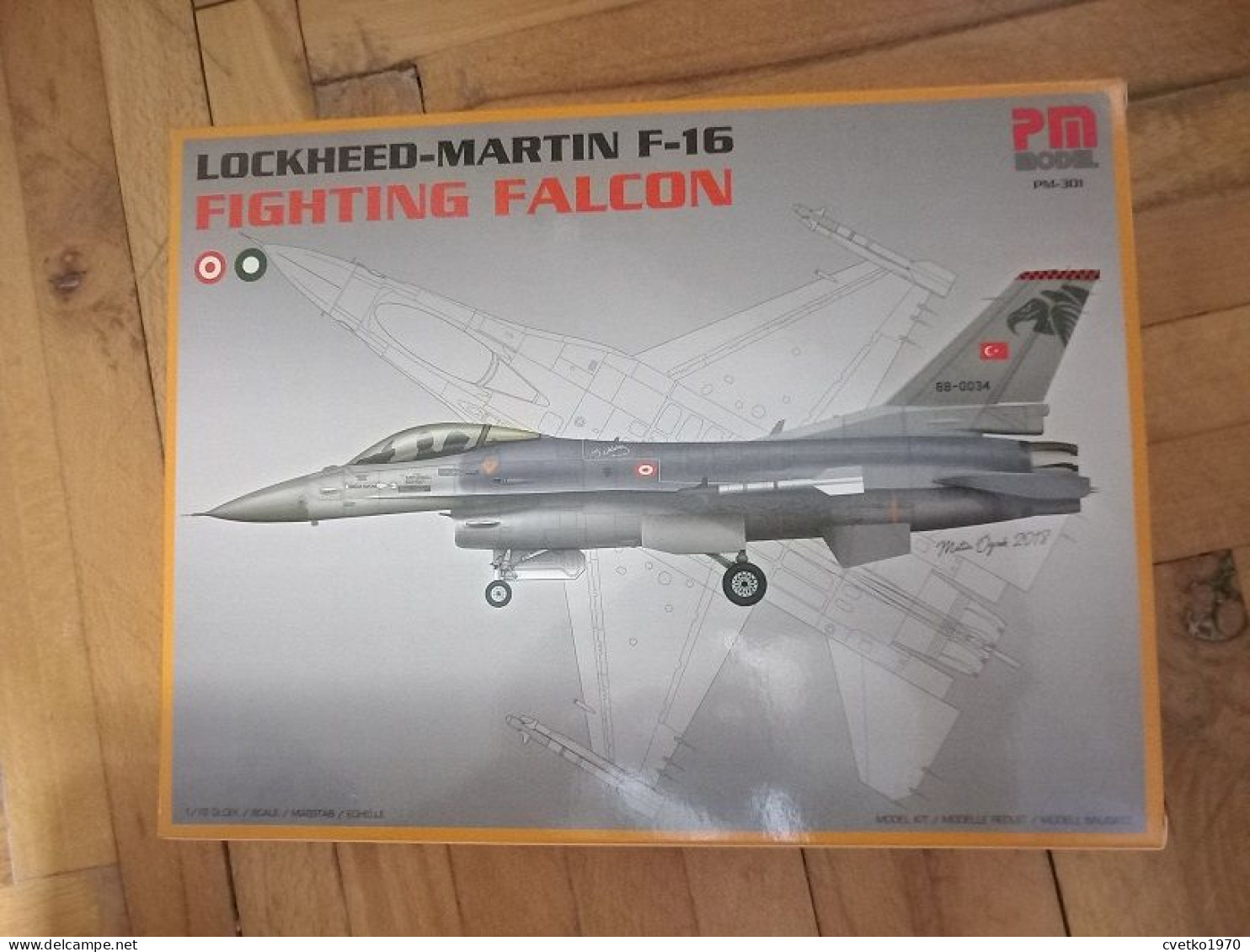 F-16 Fighting Falcon, 1/72, PM Model - Airplanes & Helicopters