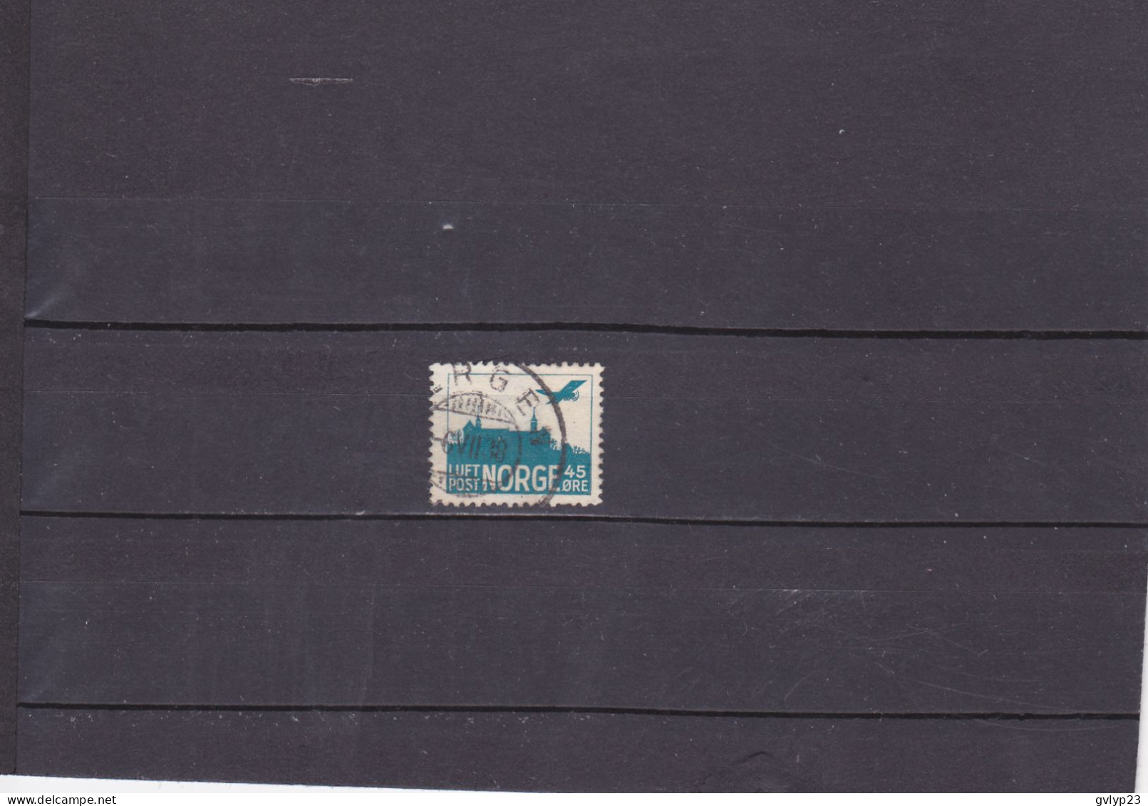 CHÂTEAU AKERSHUS à OSLO/OBLITéRé/N° 1 YVERT ET TELLIER 1927-34 - Used Stamps