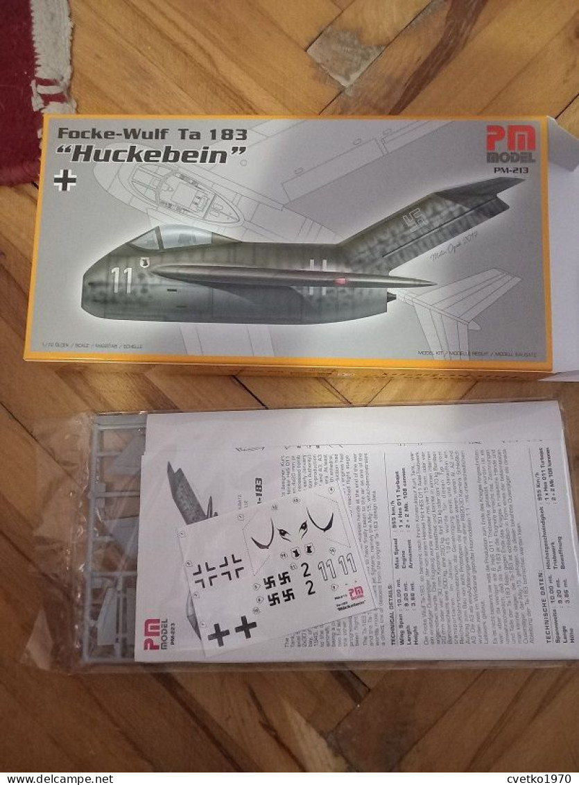 Focke-Wulf Ta-183 "Huckebein", 1/72, PM Model - Airplanes & Helicopters