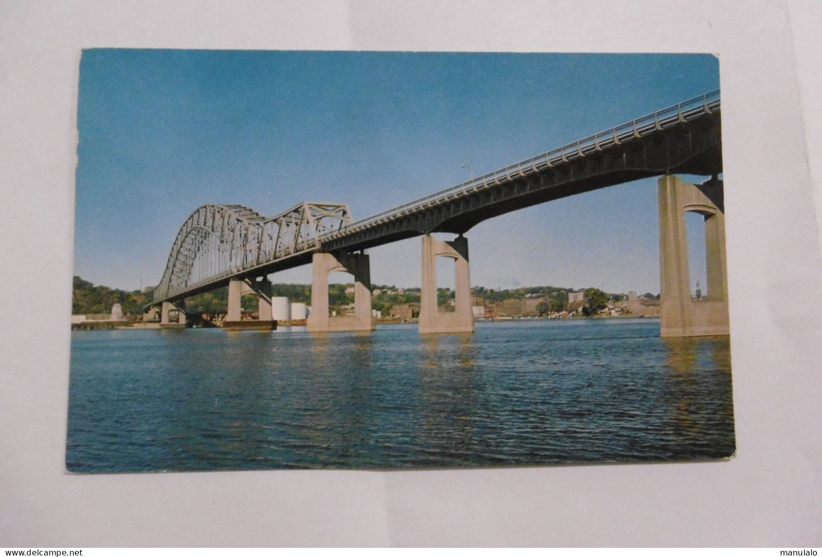 Iowa - Dubuque - The Illinois Wisconin Bridge At - Dubuque