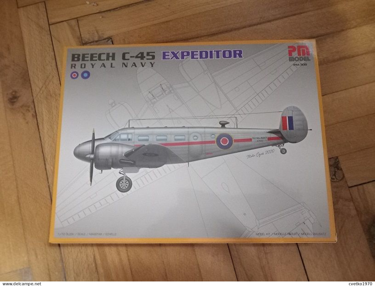 Beech C-45 Expeditor Royal Navy, 1/72, PM Model - Luchtvaart