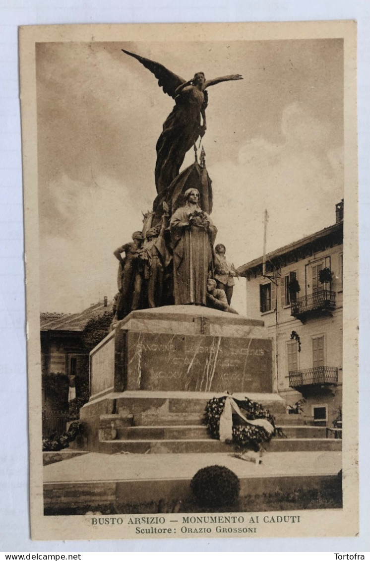 BUSTO ARSIZIO ( VARESE ) MONUMENTO AI CADUTI SCULTORE : ORAZIO GROSSONI 1928 - Busto Arsizio