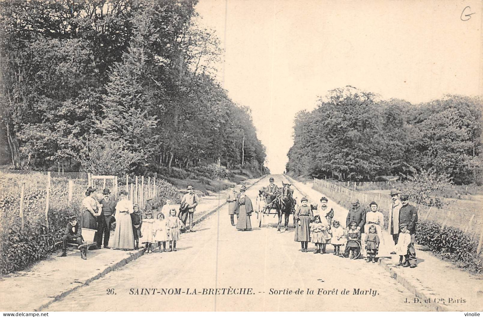 23-2509 : SAINT-NOM-LA-BRETECHE. FORET DE MARLY - St. Nom La Breteche