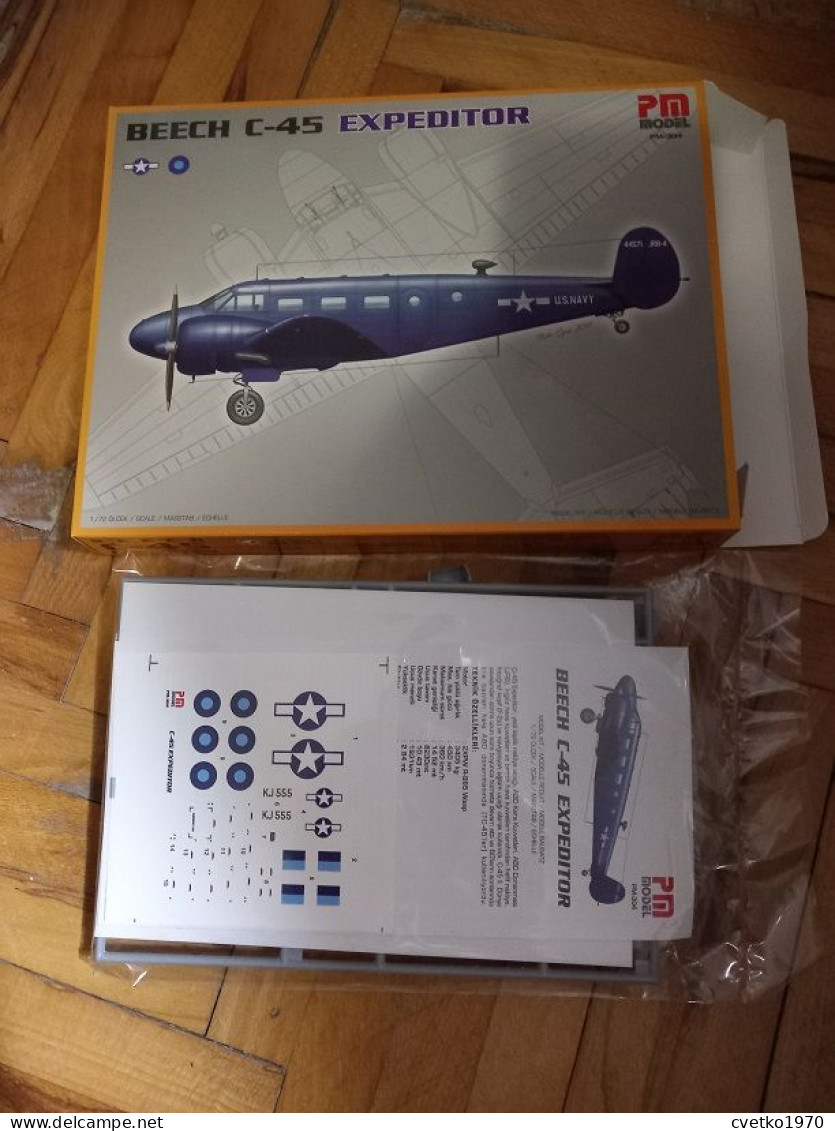 Beech C-45 Expeditor, 1/72, PM Model - Airplanes & Helicopters