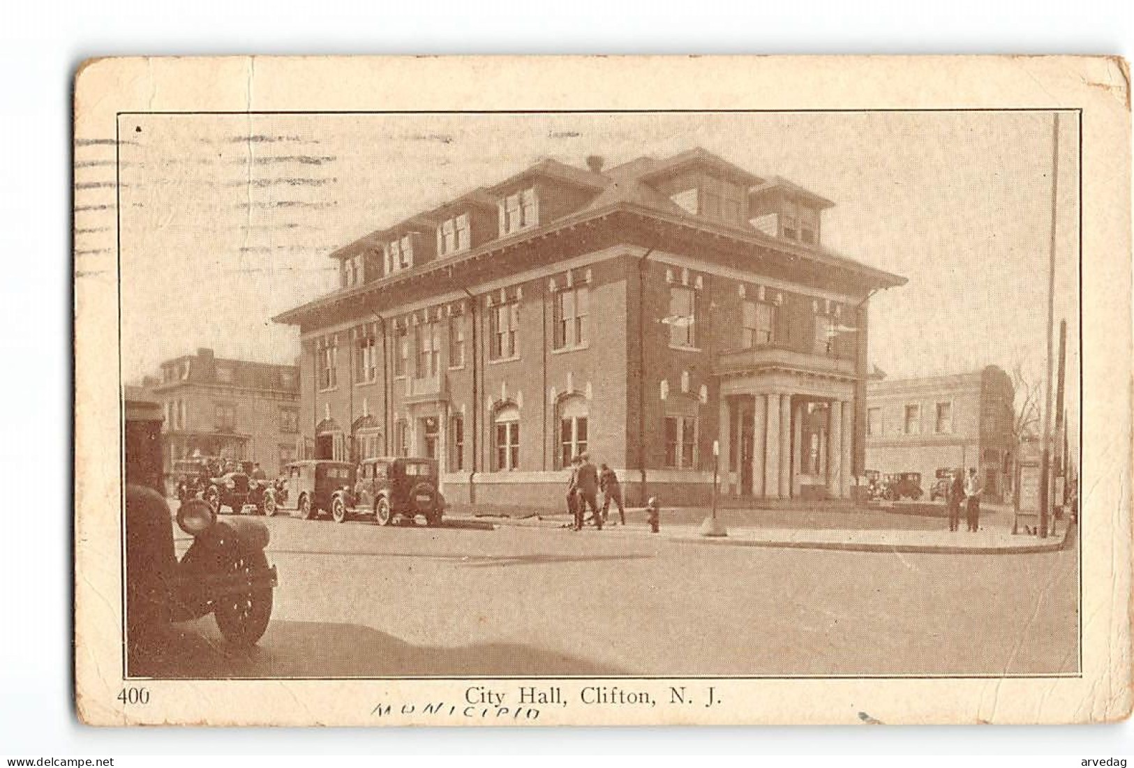 B354 CITY HALL CLIFTON N.J. - Clifton