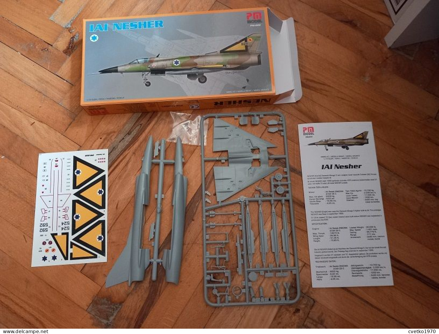 IAI Nesher, 1/72, PM Model - Aviones & Helicópteros