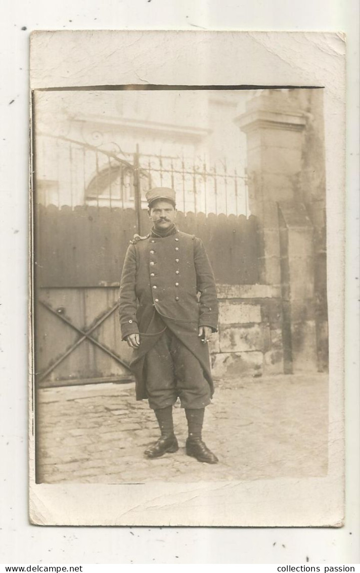 Cp, Carte Photo Guilleminot, Paris , Militaria, Militaire, 1915 - Personajes