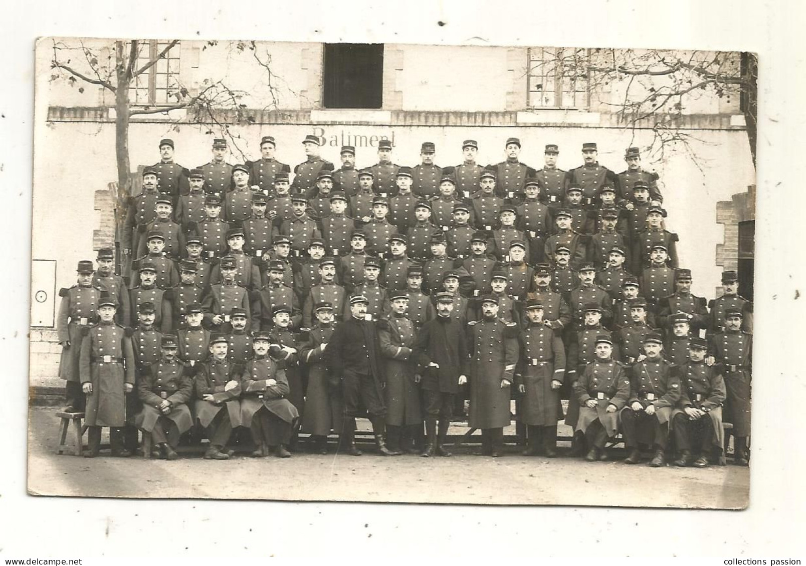 Cp, Carte Photo  , Militaria, Militaires Du 113 éme ,  Vierge - Personaggi