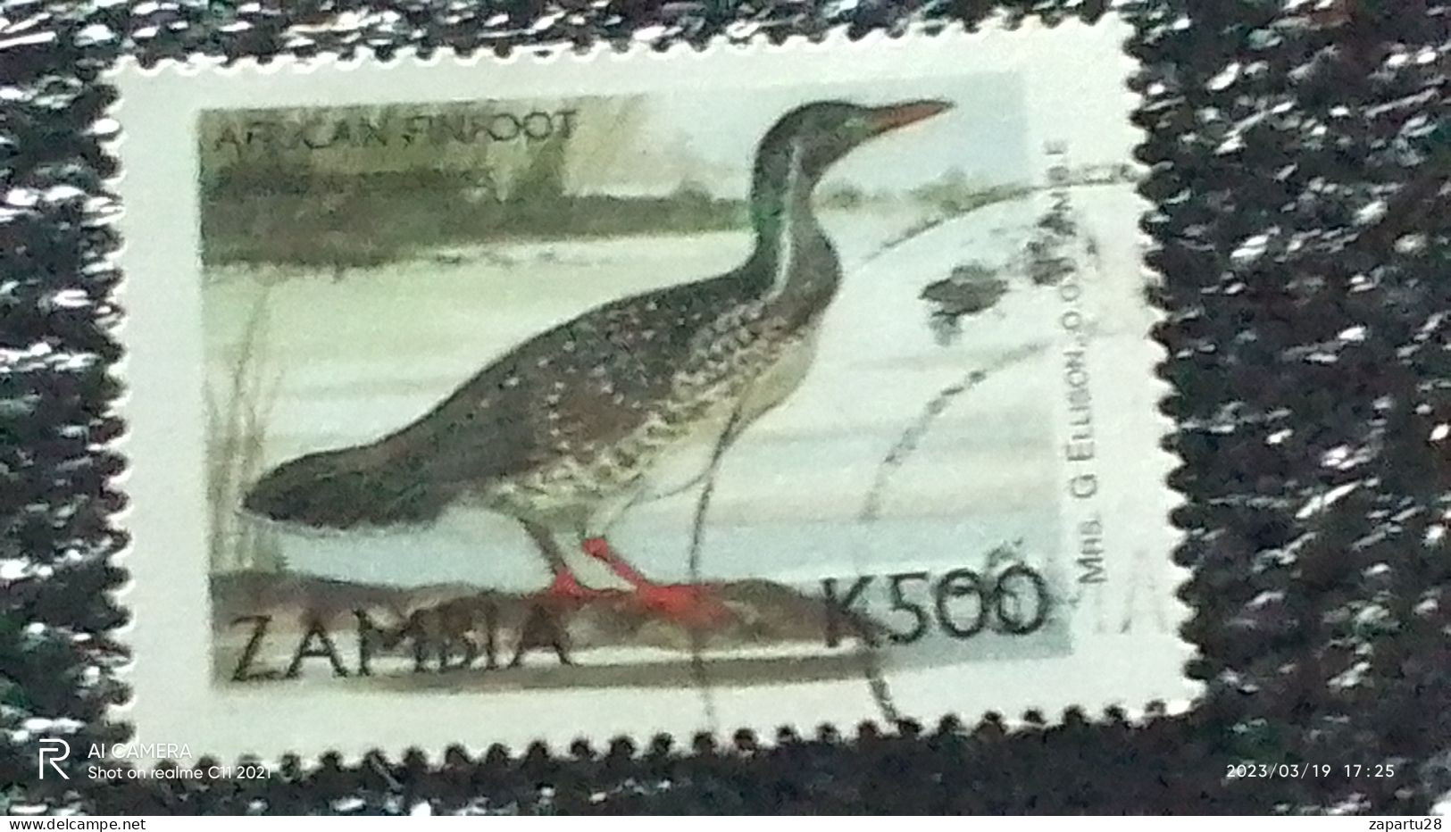 ZAMBİYA-  -   500K    BİRDS   USED - Used Stamps