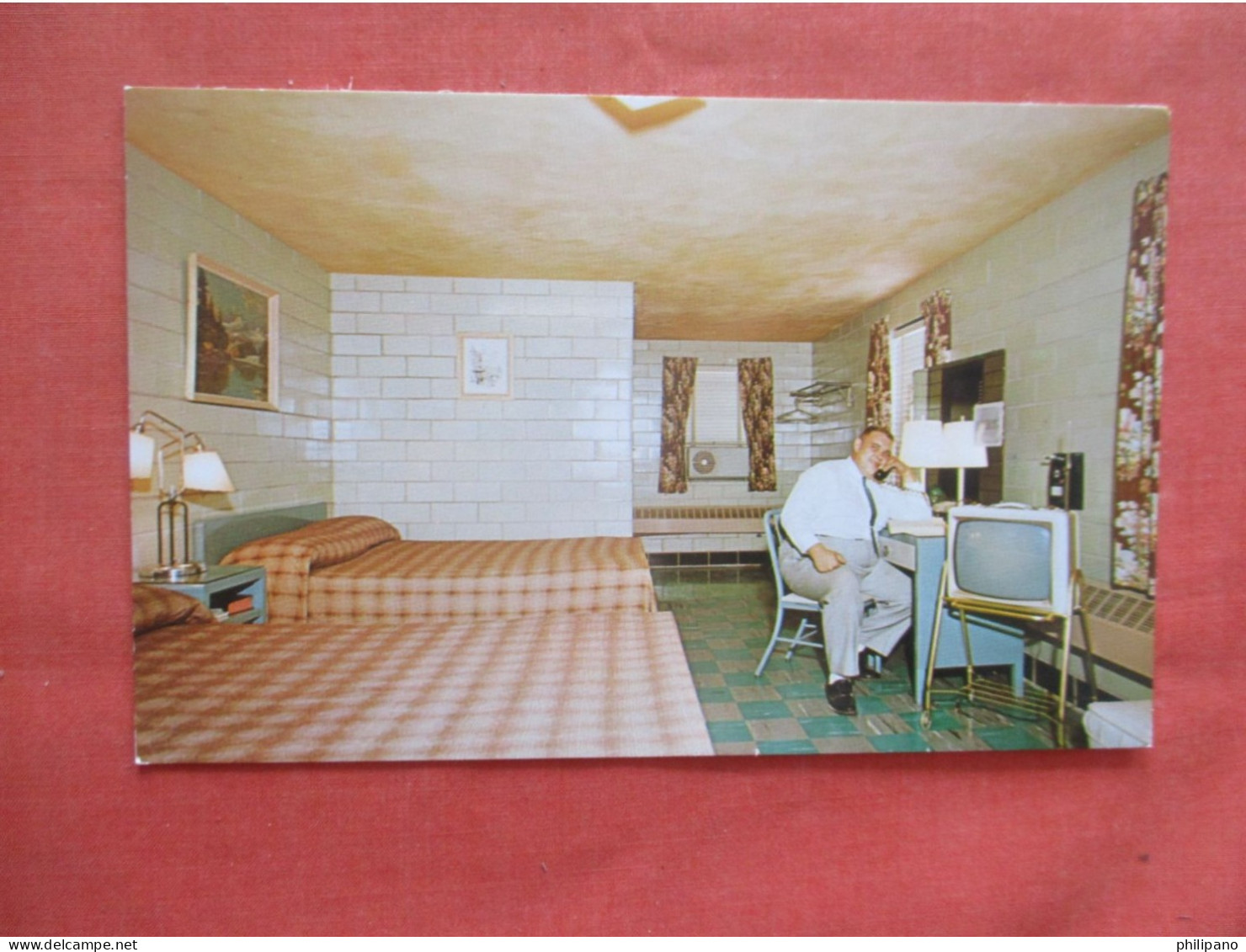 Del Ray Motel.    Indianapolis - Indiana > Indianapolis   Publisher Quanity Cards.  .    ref 5973 - Indianapolis