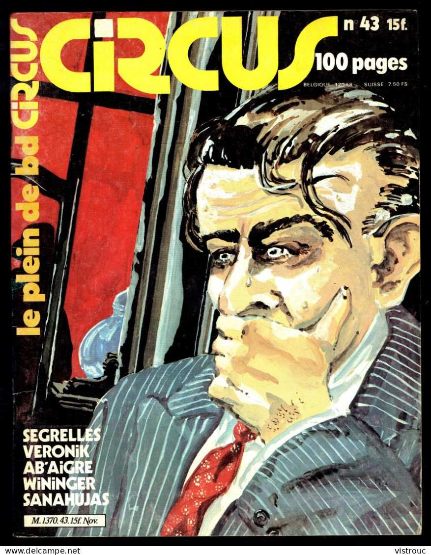 "CIRCUS  N° 43" - GLENAT - 1981. - Circus