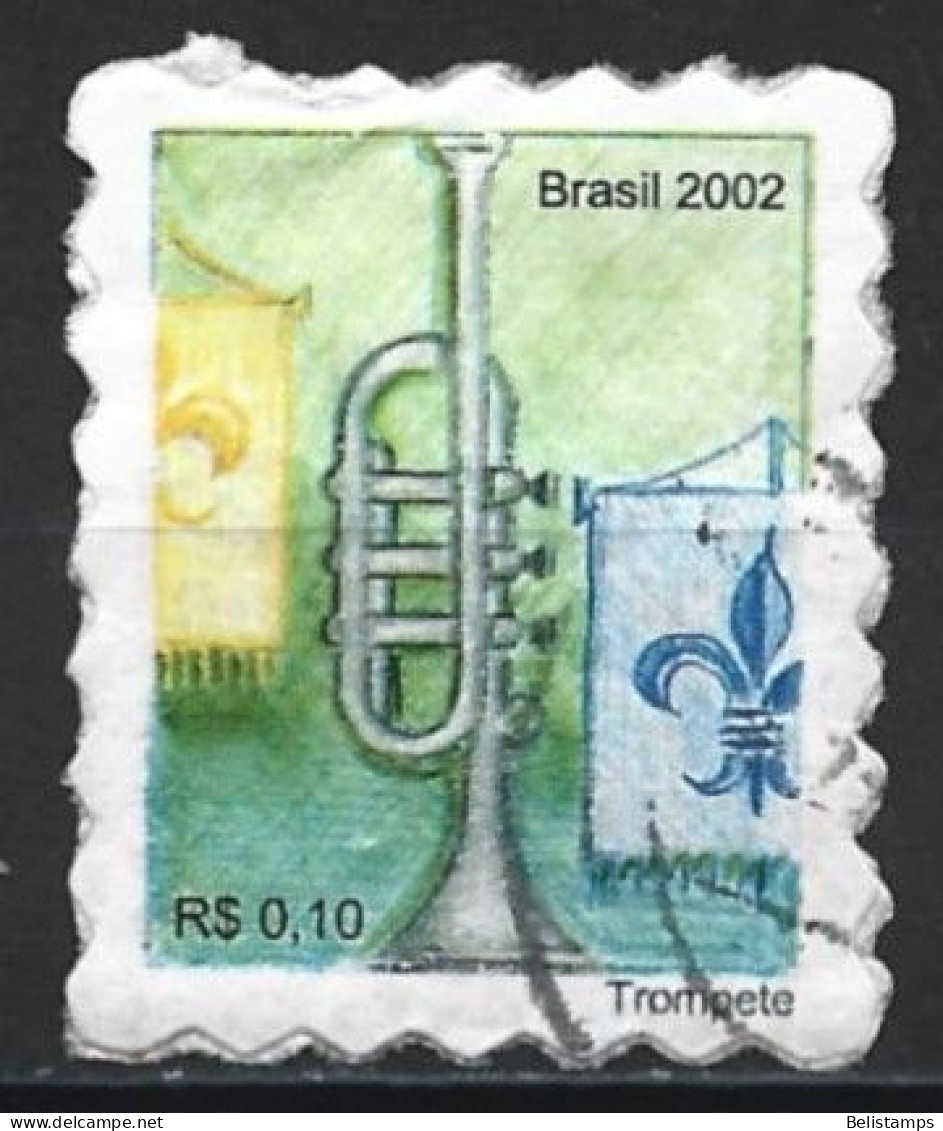 Brazil 2002. Scott #2871 (U) Trumpet - Oblitérés