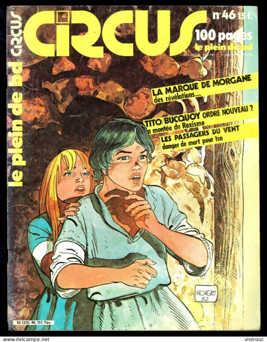 "CIRCUS  N° 46" - GLENAT - 1982. - Circus