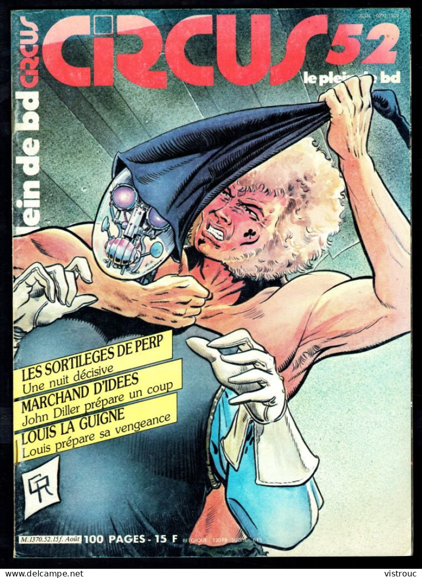 "CIRCUS  N° 52" - GLENAT - 1982. - Circus