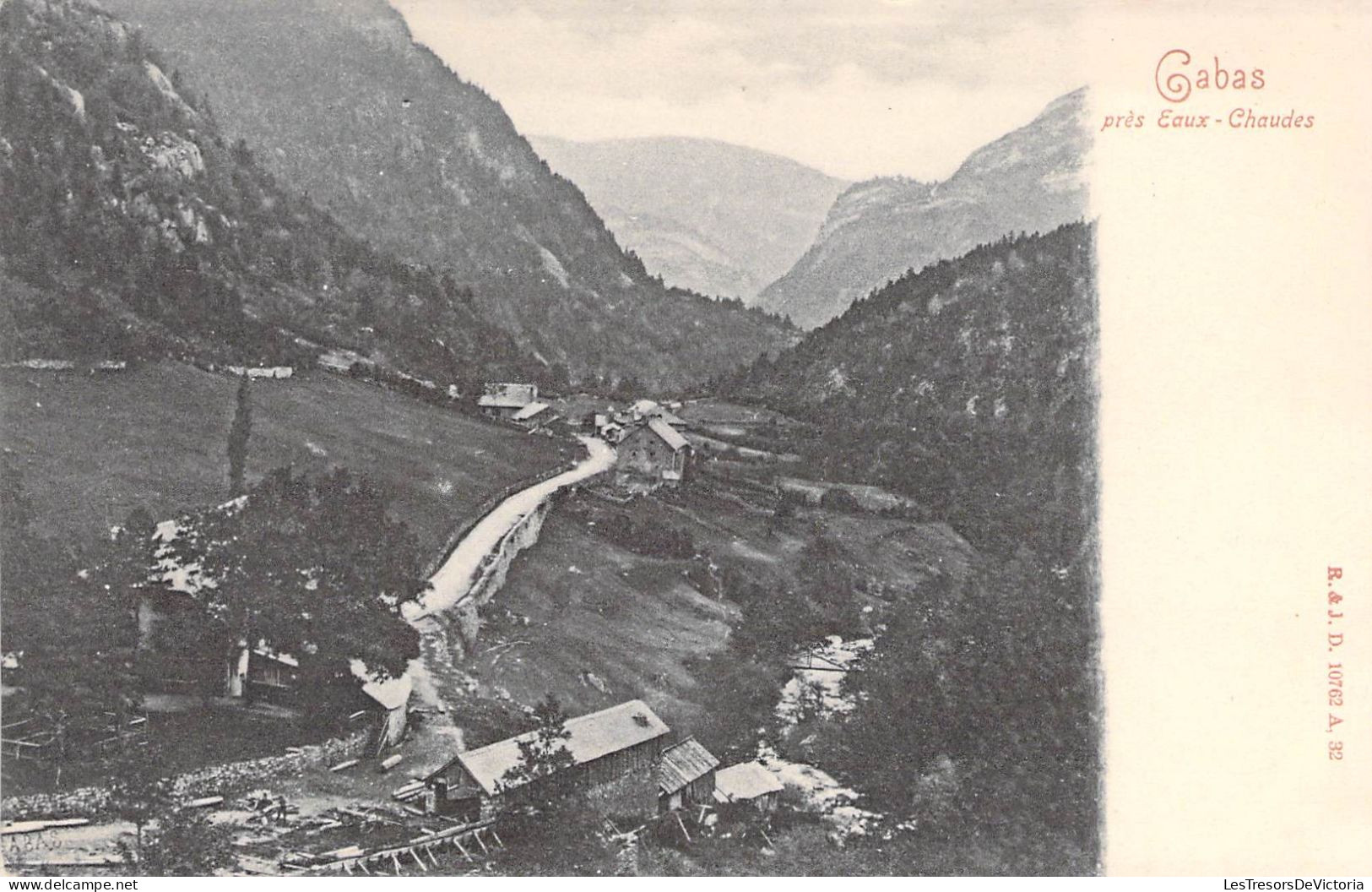 France - Cabas Près Des Eaux Chaudes - Edit. R&J.D. - Panorama - Carte Postale Ancienne - Mirande