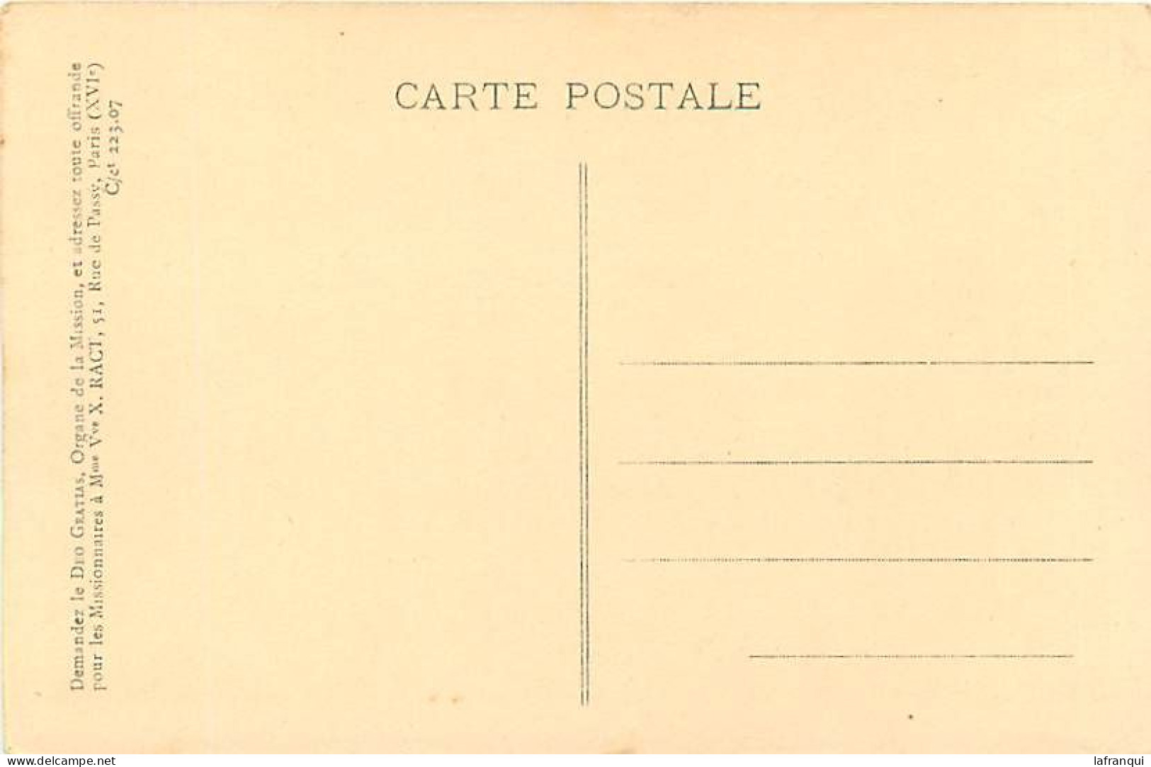 Pays Div-ref CC639-christianisme-missions-missionnaires -inde -india -indes -capucins Francais -une Famille Bhil - - Missions