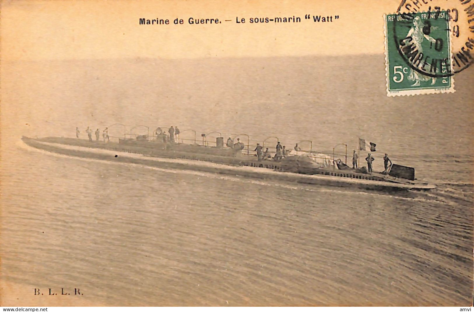 23-0291 Bel Ensemble De 14 Cartes Thème Marine Bateaux Croiseurs, Sous Marins Torpilleur, Barque... - Andere & Zonder Classificatie