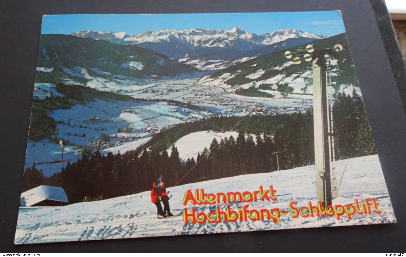 Altenmarkt - Hochbifang-Schlepplift - Wintersportzentrum - Risch-Lau, Salzburg - # SF 11.570 - Altenmarkt Im Pongau