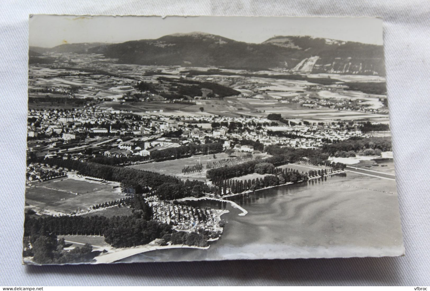 Cpm 1965, Yverdon, Lac De Neuchâtel, Camping Suchet, Aiguilles De Baulmes, Suisse - Baulmes