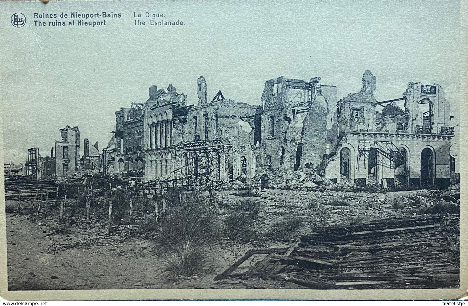 Nieuwpoort Ruines Op De Zeedijk - Nieuwpoort