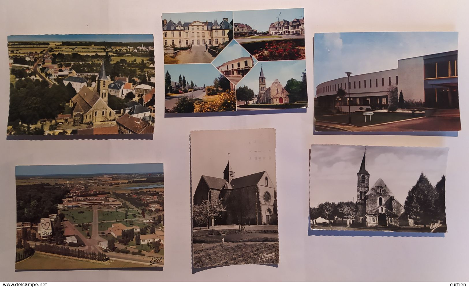 Le MESNIL Saint DENIS . 78 . Lot De 6 Cartes - Le Mesnil Saint Denis