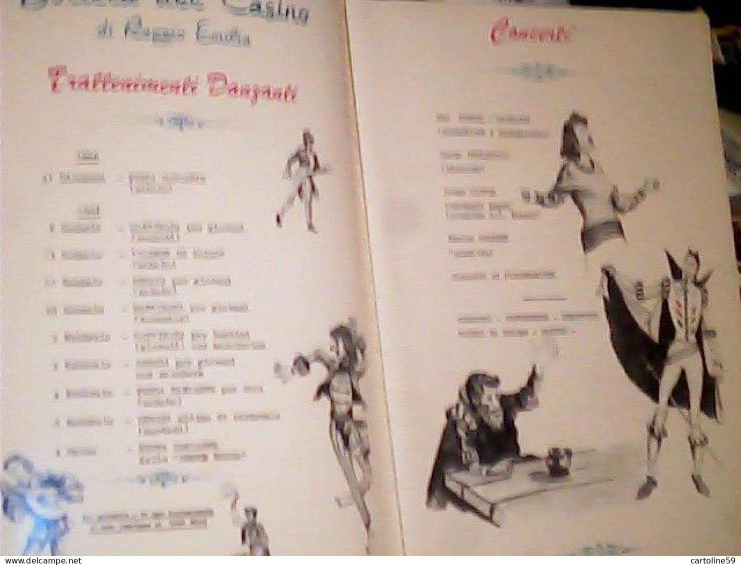 REGGIO EMILIA CIRCOLO DELLA SOCIETA' DEL CASINO CALENDARIO 1967 CONCERTI FESTE MOSTRA SETE/ ARAZZI PIANTA 1660 RE JH9727 - Big : 1961-70