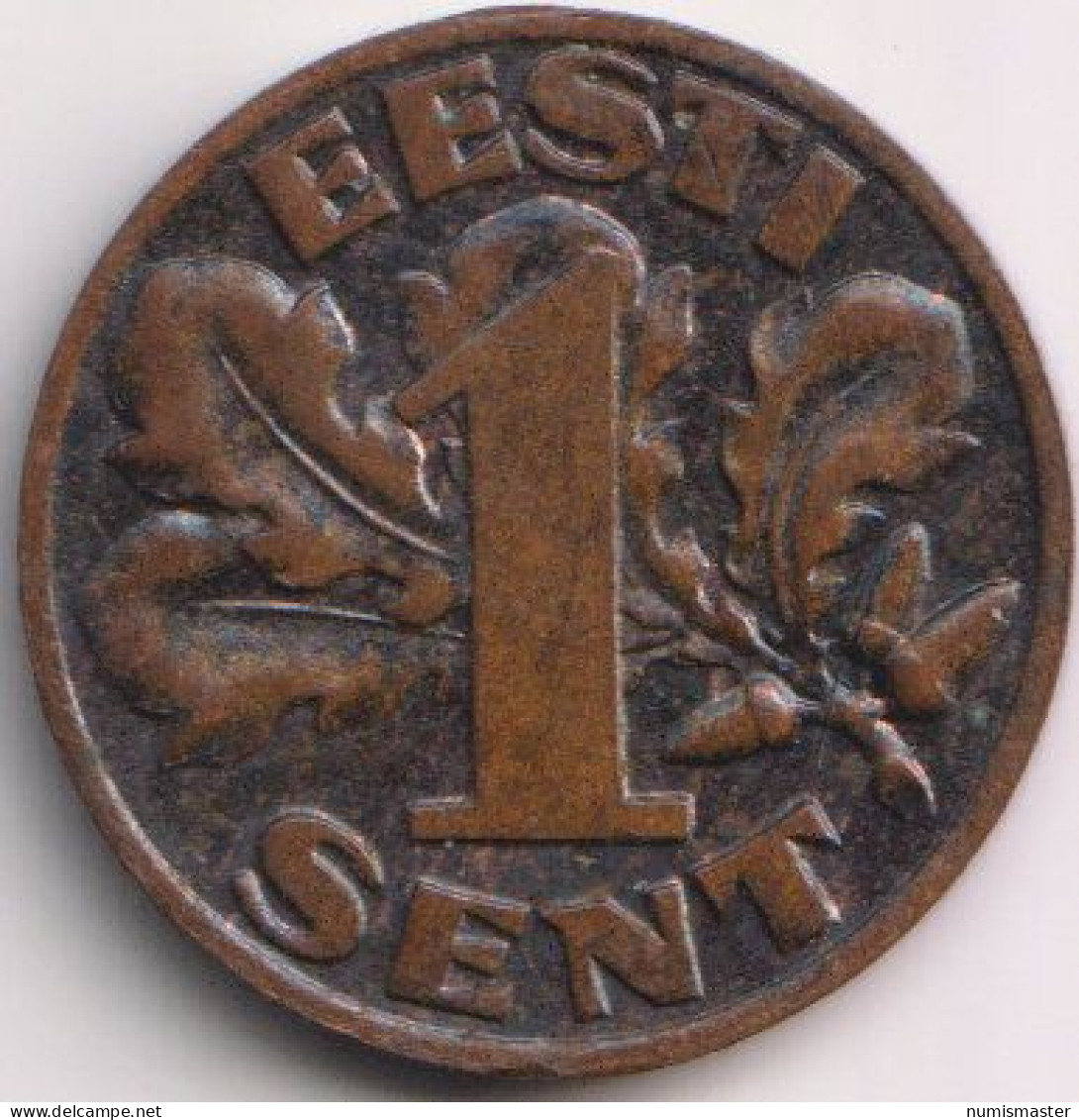 ESTONIA , 1 SENT 1929 - Estland