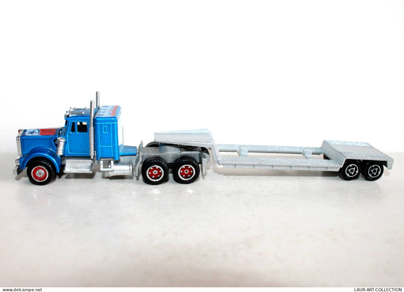 MAJORETTE - DEPANNEUSE, CAMION, POIDS LOURD 1/100 TRACTEUR + PLATEAU TRANSPORT - AUTOMOBILE MINIATURE (1712.85) - Escala 1:87