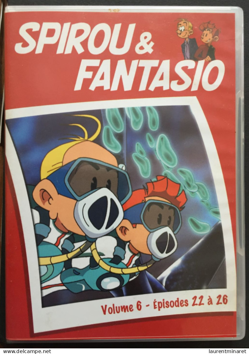 DVD / SPIROU ET FANTASIO /  VOLUME 6 - Dessin Animé