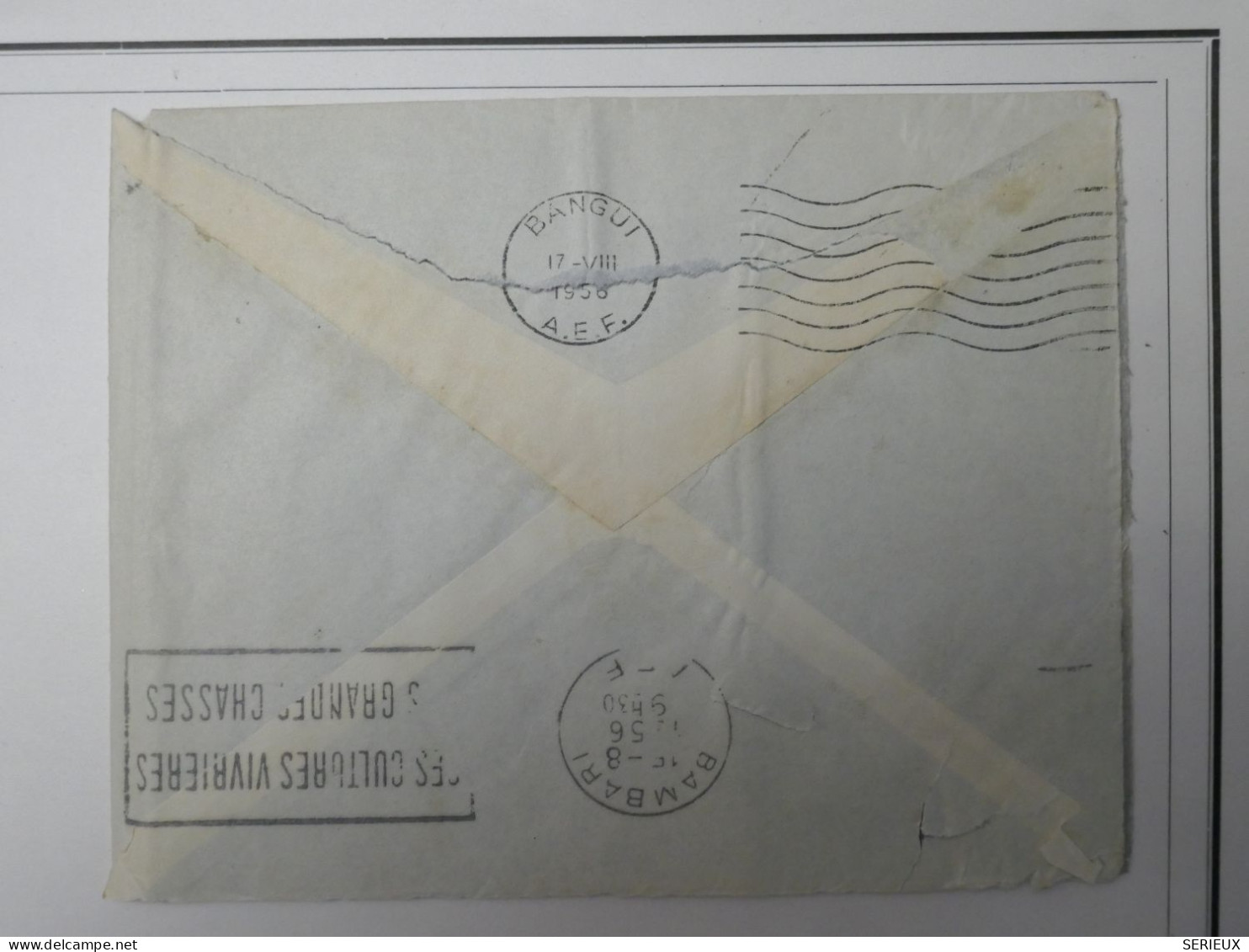 AR25 AEF  BELLE LETTRE  1958  PETIT BUREAU KEMBE A EYMET  FRANCE+++AFFRANC. PLAISANT++ - Cartas & Documentos