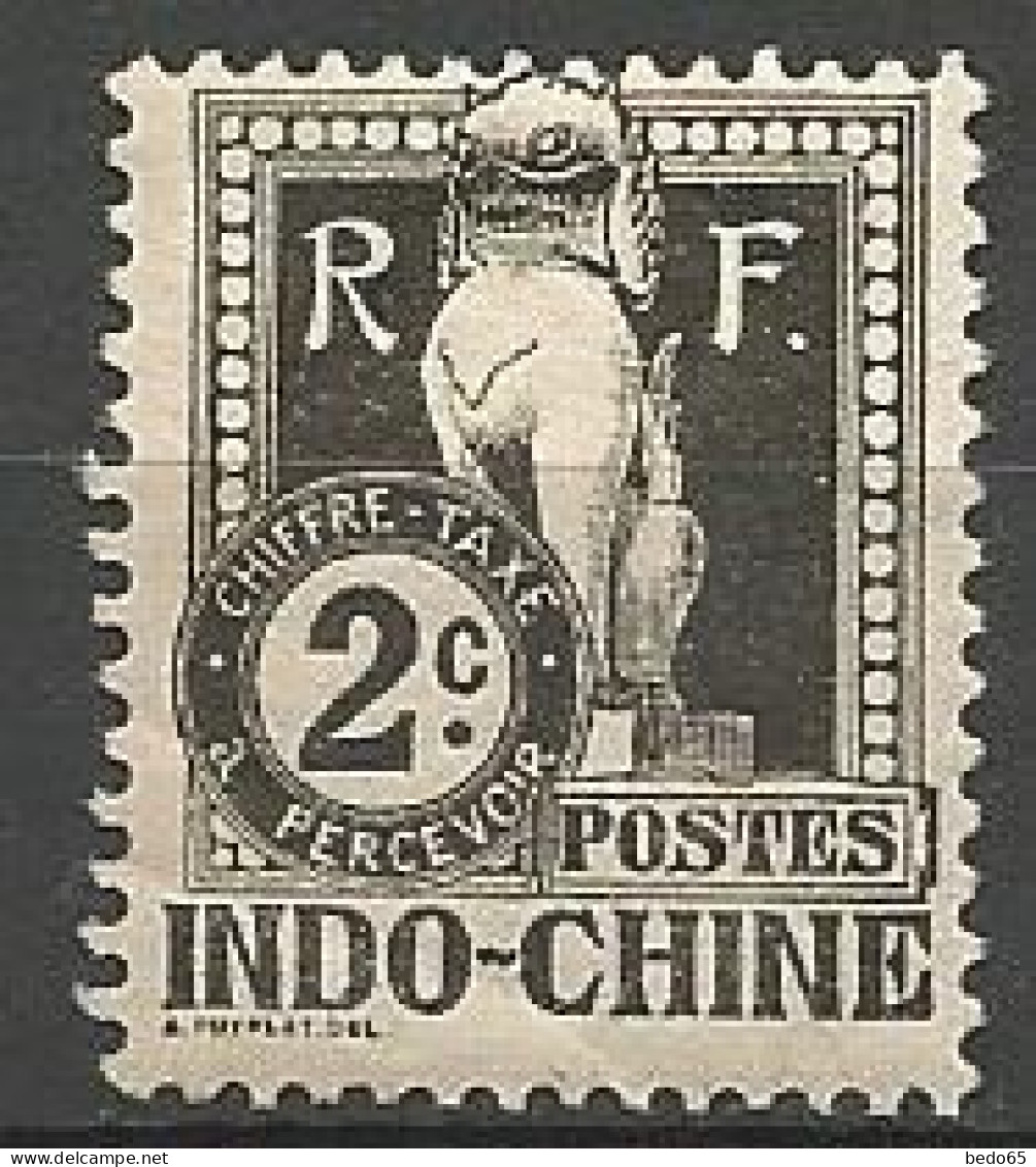 INDOCHINE TAXE N° 5 NEUF*  CHARNIERE / MH - Postage Due