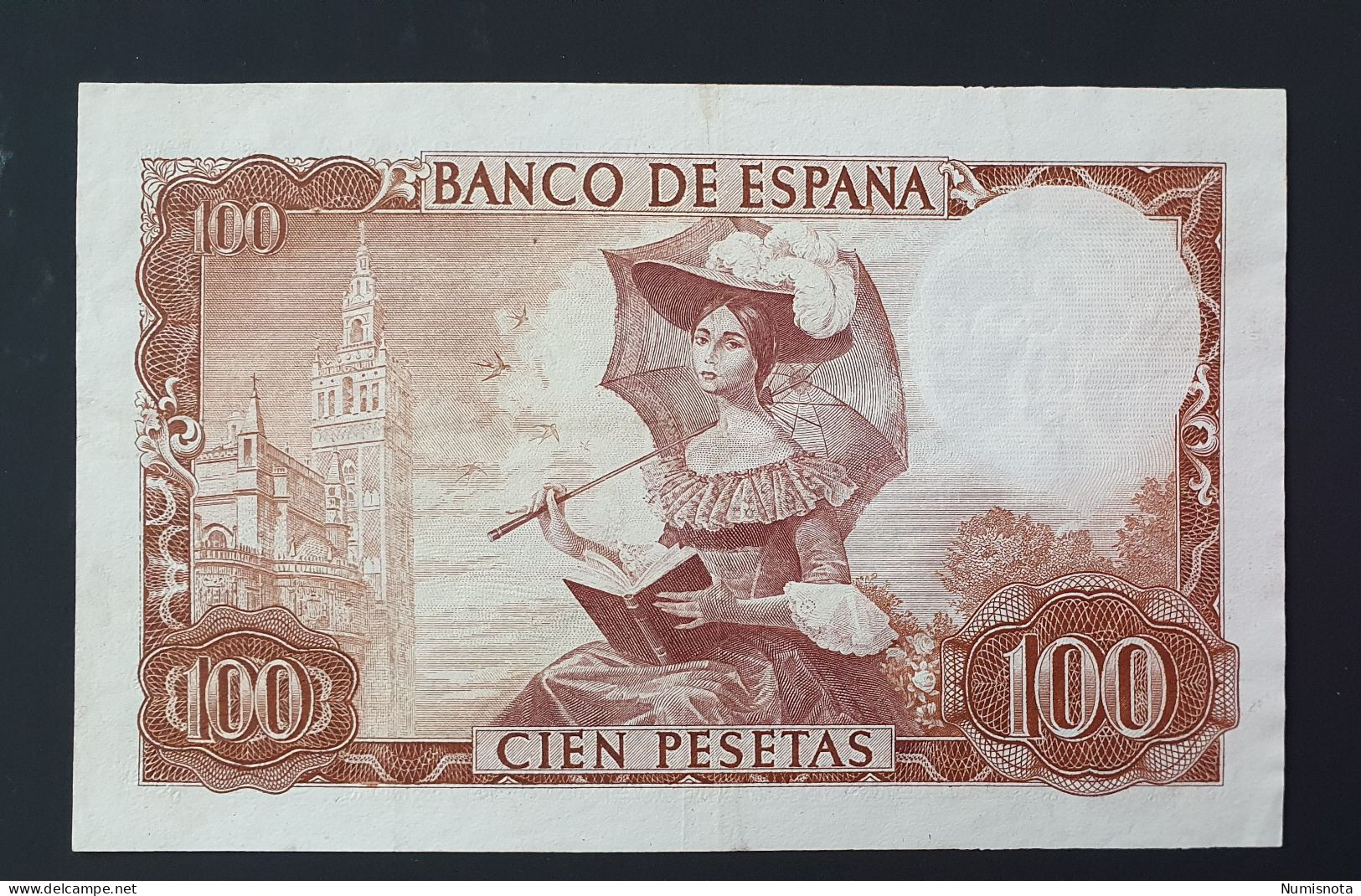 España Billete 100 Pesetas 1965 SIN SERIE - 100 Peseten