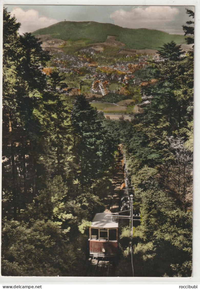 Baden-Baden, Blick Von Der Merkurbergbahn - Baden-Baden