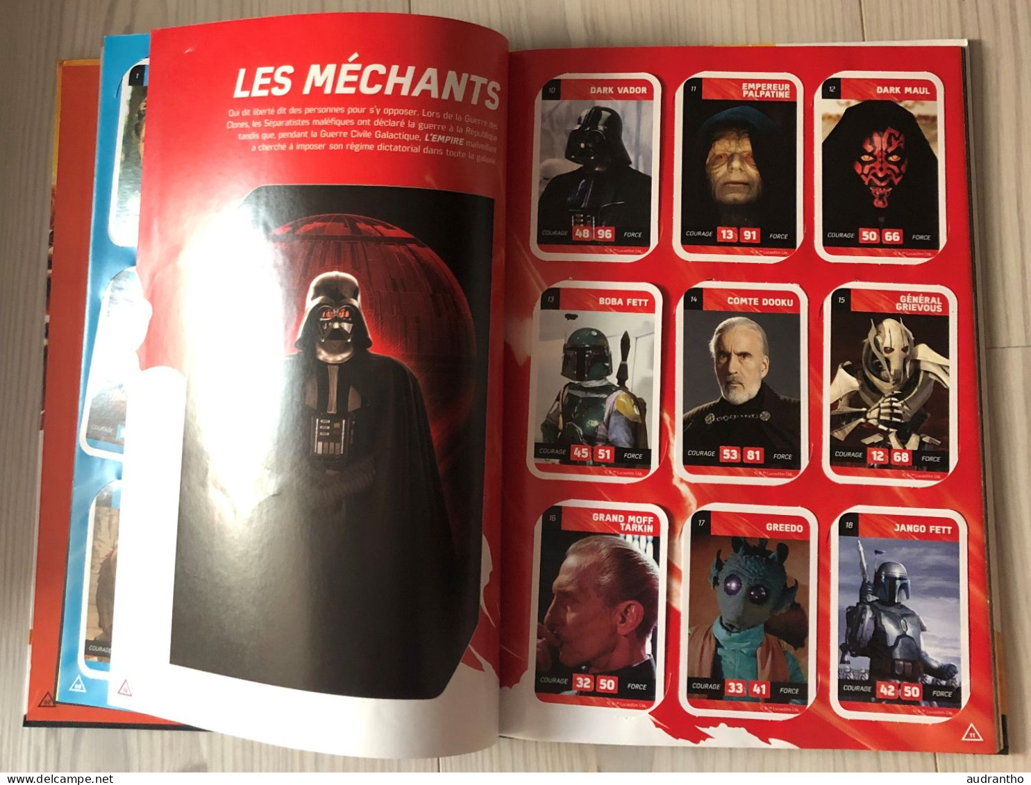 Album Collector STAR-WARS - Complet 90 Cartes - Leclerc 2017 - Star Wars