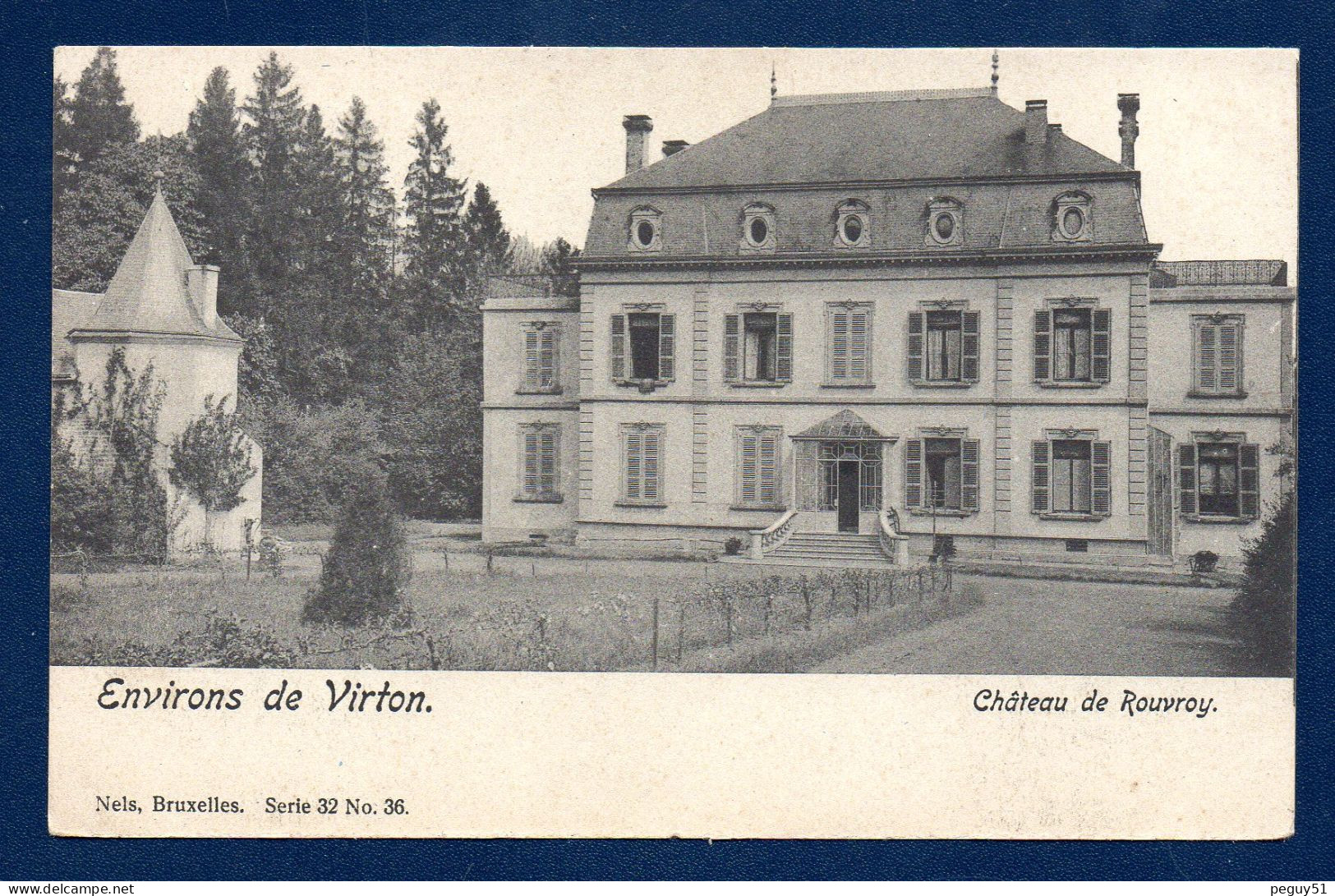 Environs De Virton. Le Château De Rouvroy (Monastère Des Soeurs Carmélites). Ca 1900 - Rouvroy