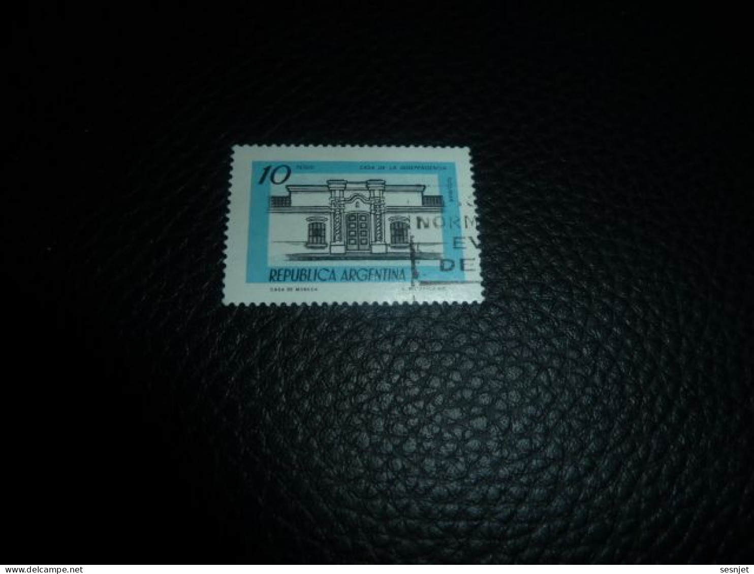 Republica Argentina - Casa De La Independencia - 10 Pesos - Yt 1108 - Bleu Pâle Et Noir - Oblitéré - Année 1978 - - Used Stamps