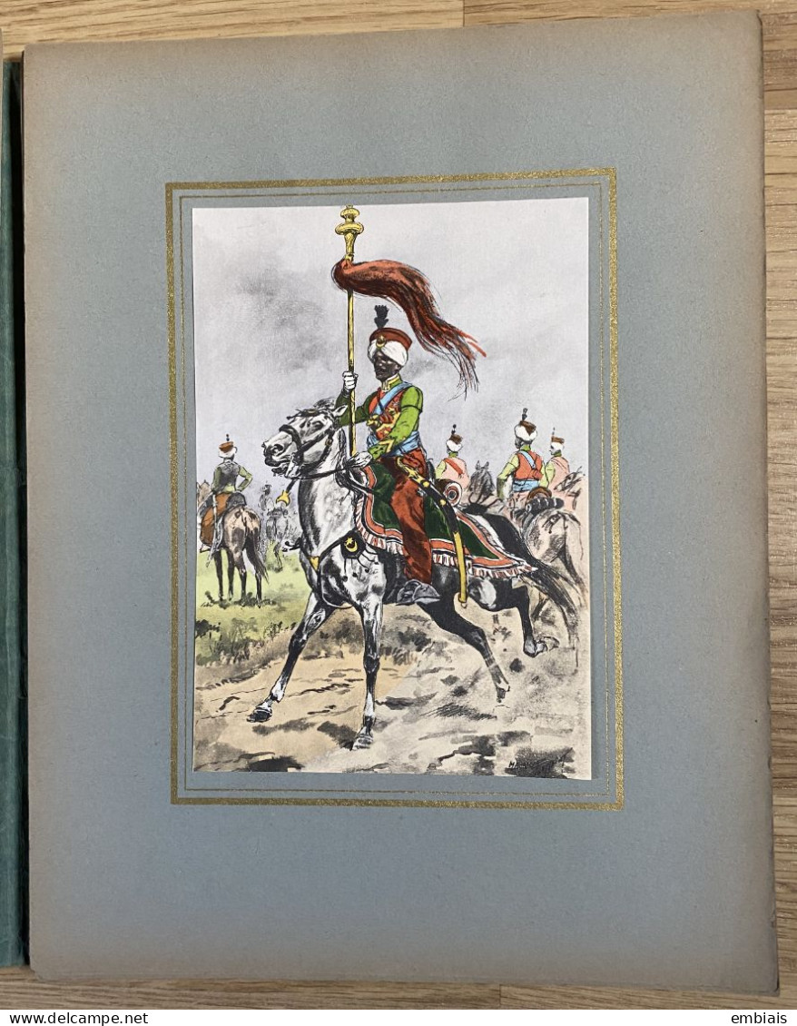 NAPOLÉON 1er et sa Garde par MAURICE TOUSSAINT 15 planches colorées Tirage limité à 350 ex Éditions Militaires... 1942