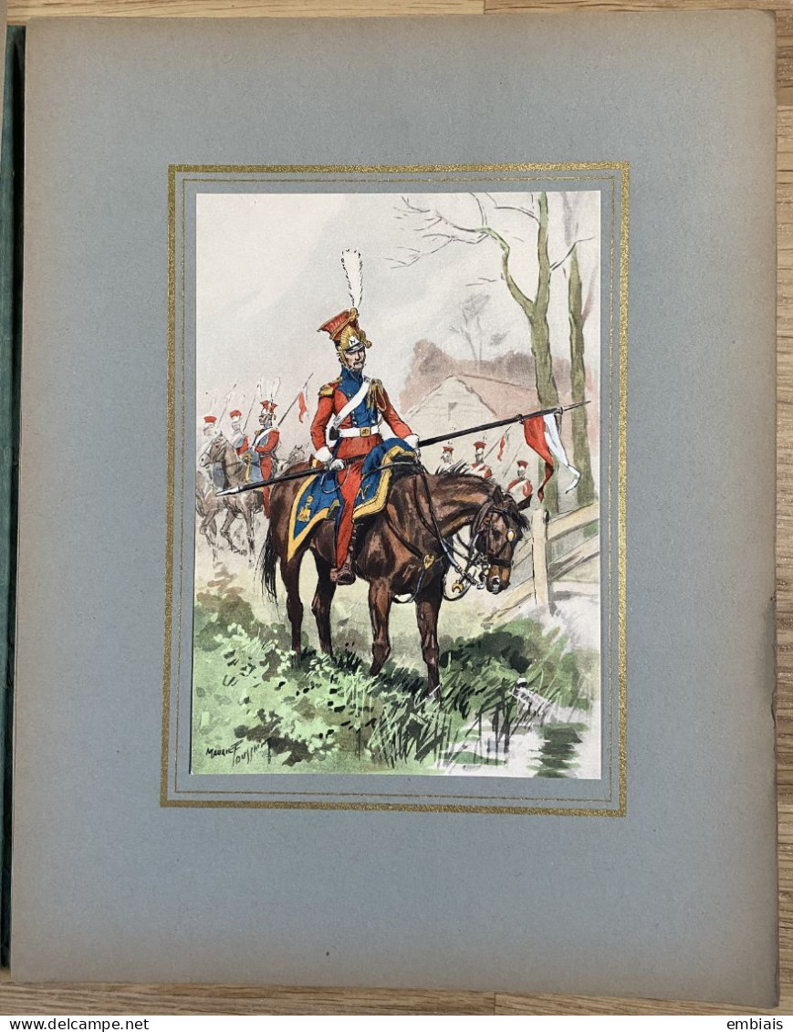 NAPOLÉON 1er et sa Garde par MAURICE TOUSSAINT 15 planches colorées Tirage limité à 350 ex Éditions Militaires... 1942