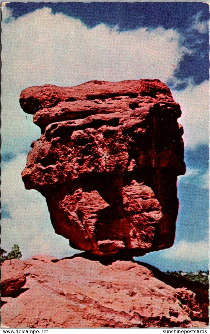 Colorado Colorado Springs Garden Of The Gods Balanced Rock - Colorado Springs