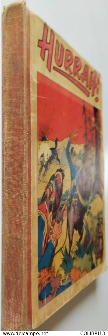 ALBUM Relié HURRAH N°17  1956    N° 163 à N°172  L' Insaisissable, Duck Hurricane,Robin Des Bois - Hurrah