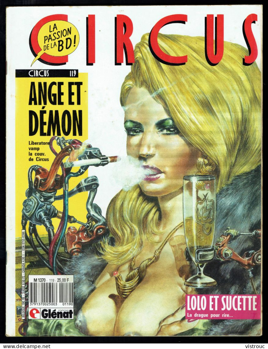 "CIRCUS  N° 119" - GLENAT - 1988. - Circus