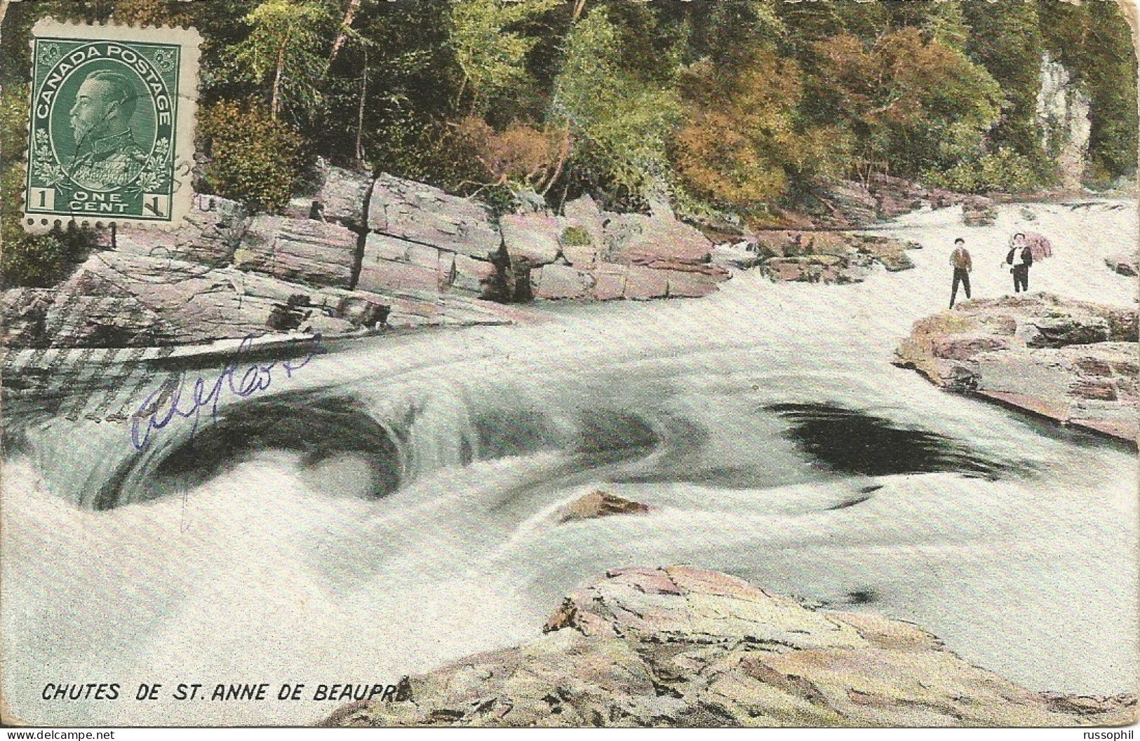 CANADA - QUEBEC - CHUTES DE STE ANNE DE BEAUPRE - PUB. THE ILLUSTRATED POST CARD CO.  - 1903 - Ste. Anne De Beaupré