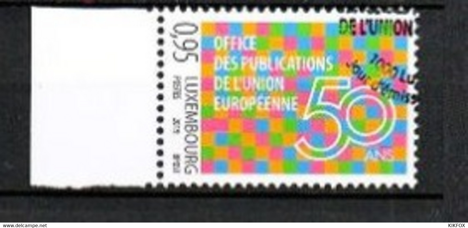 LUXEMBOURG, LUXEMBURG 2019, MI  2197 , 50 ANS OFFICE EUROPEENNE DE PUBLICATIONS, ESST GESTEMPELT, OBLITERE - Gebruikt