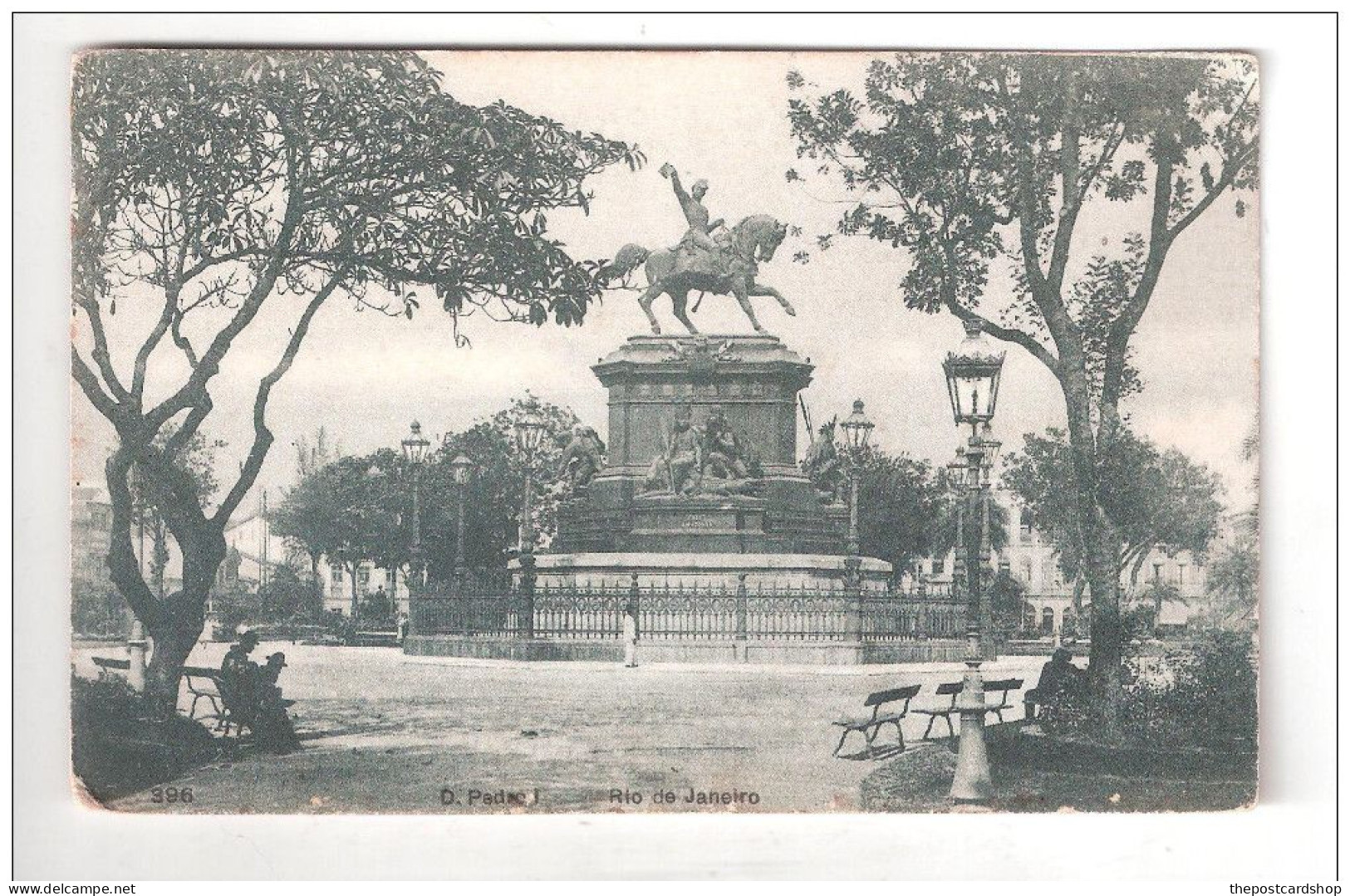 Brasil Brazil BRESIL RIO DE JANEIRO Monument Don Pedro I UNUSED - Rio De Janeiro