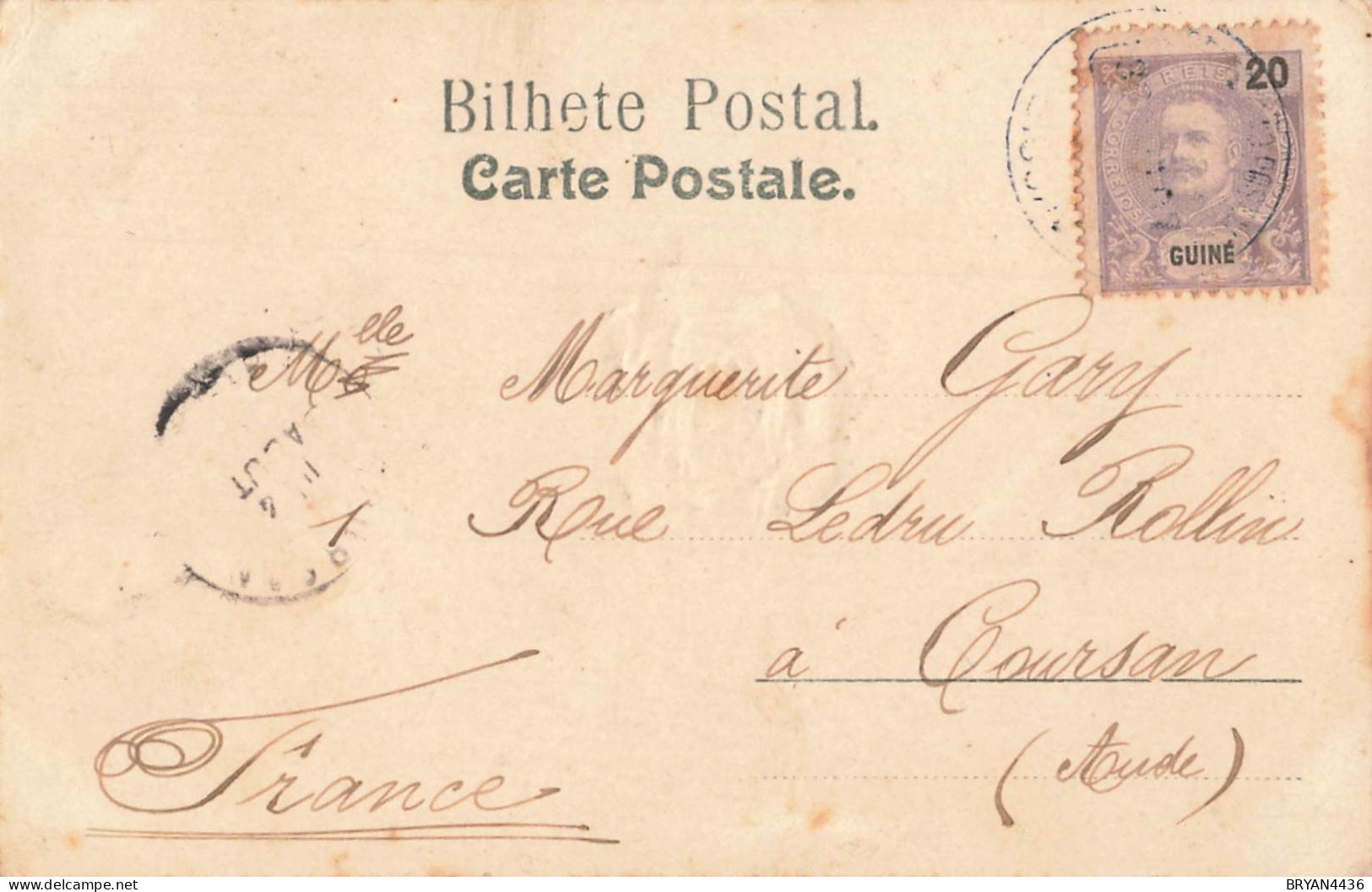 GUINEA BISSAU - PAPEL - CARTE ETHNIQUE - AFFRANCHISSEMENT PORTUGAIS - Guinea Bissau