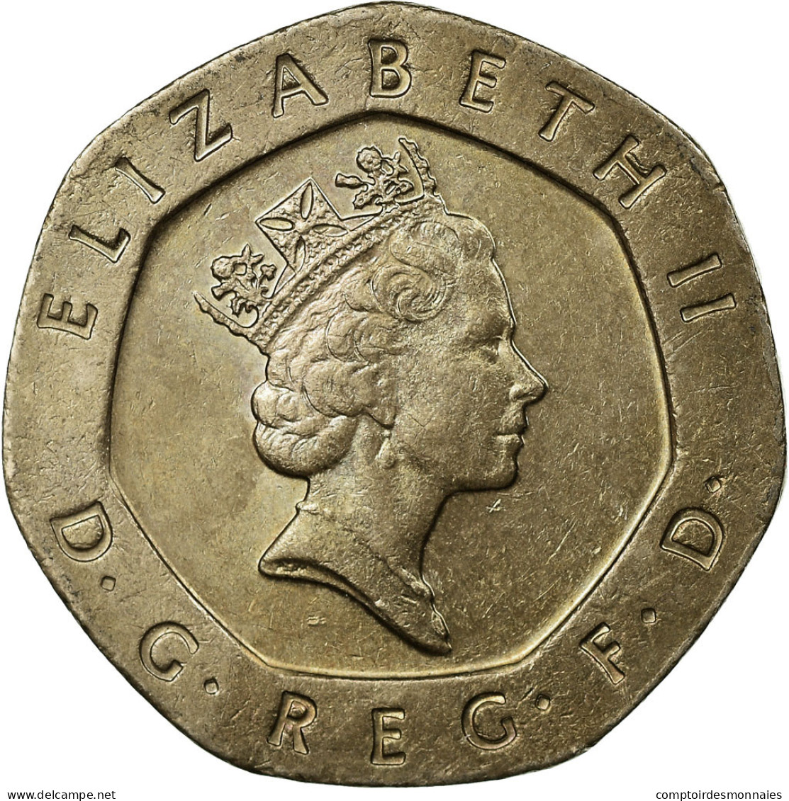 Monnaie, Grande-Bretagne, Elizabeth II, 20 Pence, 1997, TTB, Copper-nickel - 20 Pence