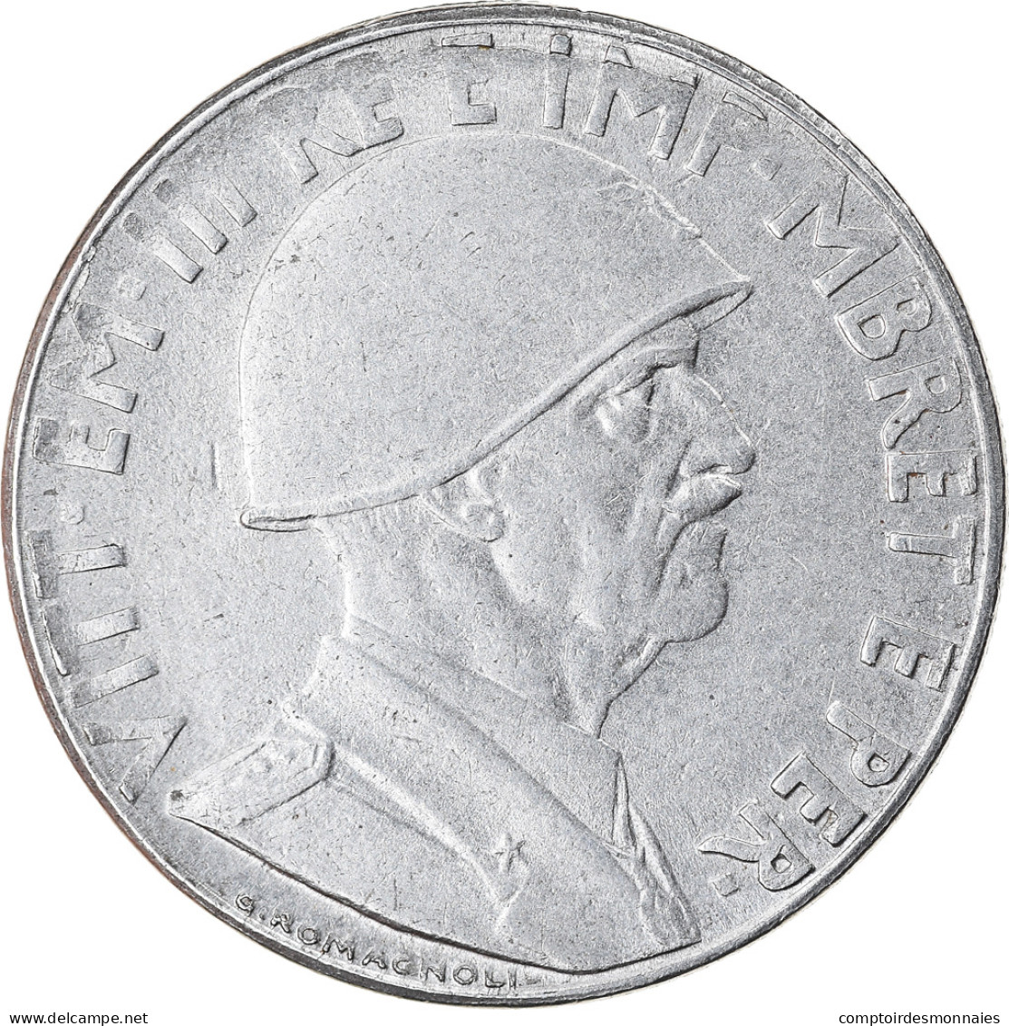 Monnaie, Albania, Vittorio Emanuele III, 0.20 Lek, 1941, Rome, TTB, Stainless - Albania