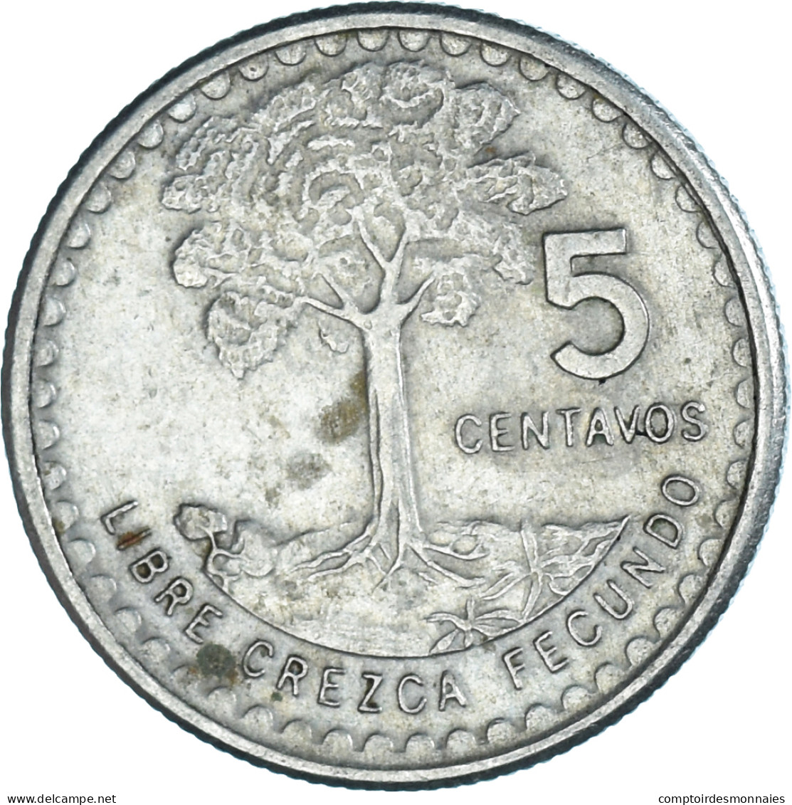Monnaie, Guatemala, 5 Centavos, 1974 - Guatemala