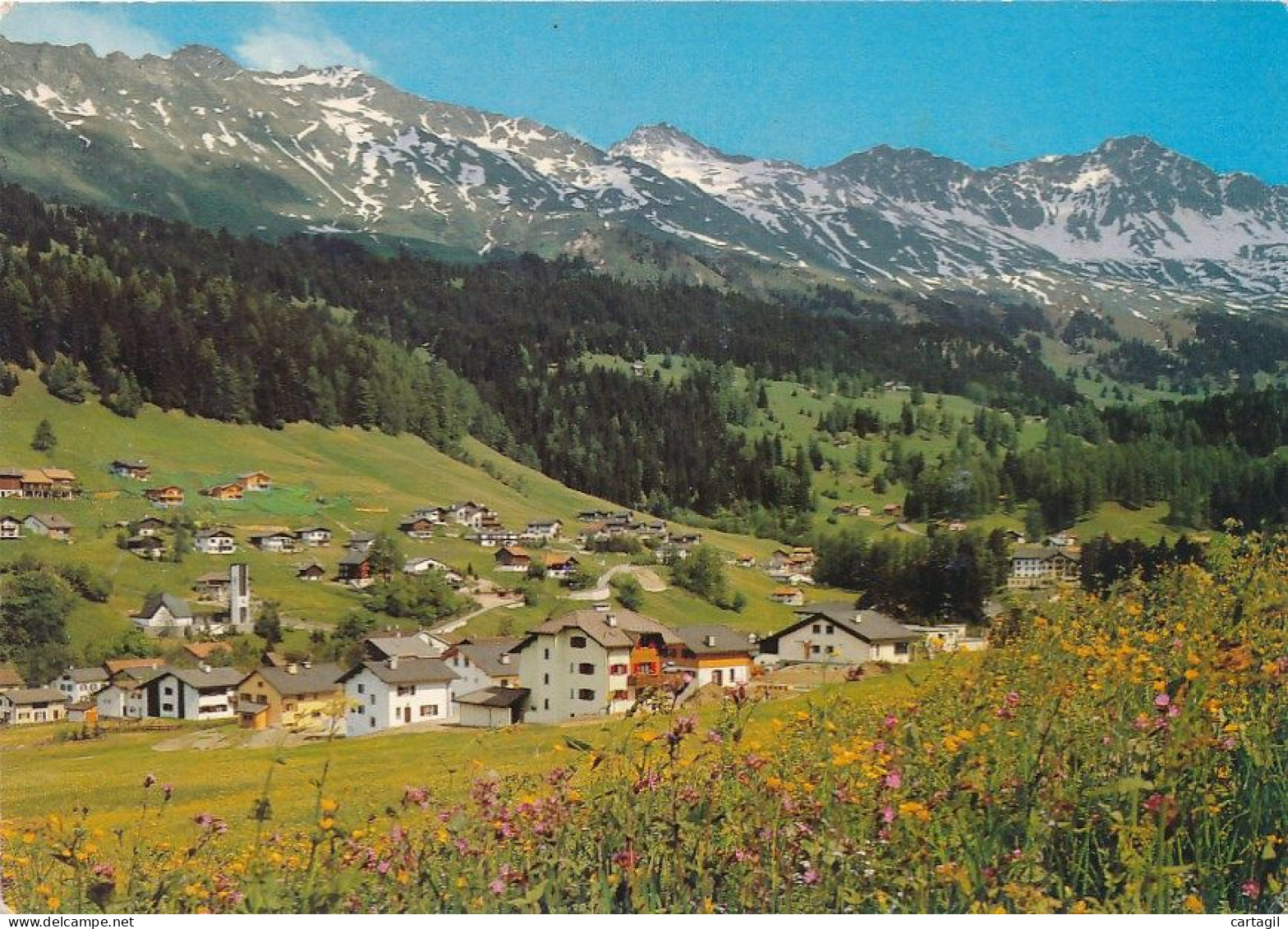 CPM GF -36073 -Suisse - Churwalden   Von Der Höhe Aus  Gesehen-Envoi Gratuit - Churwalden